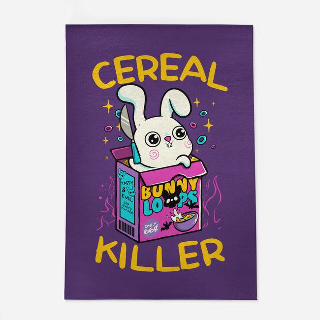 Cereal Killer Psycho Bunny-None-Outdoor-Rug-tobefonseca