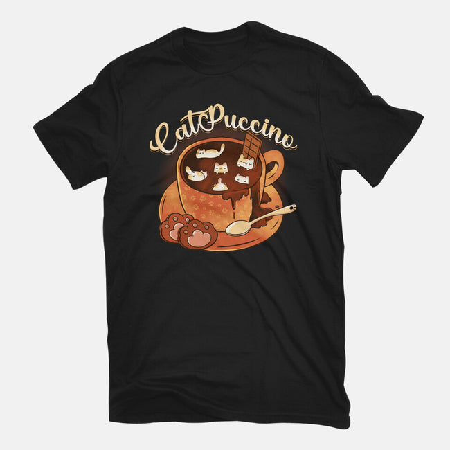 Catpuccino Kawaii Kittens-Womens-Fitted-Tee-tobefonseca