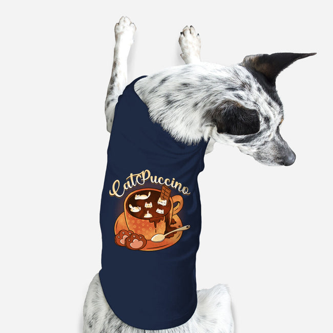 Catpuccino Kawaii Kittens-Dog-Basic-Pet Tank-tobefonseca