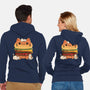 Catnivore Diet-Unisex-Zip-Up-Sweatshirt-tobefonseca