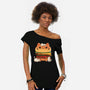 Catnivore Diet-Womens-Off Shoulder-Tee-tobefonseca