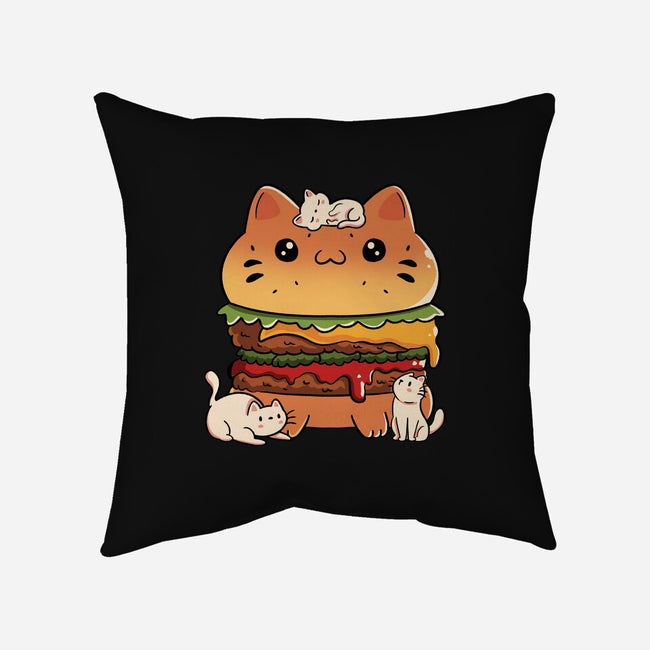 Catnivore Diet-None-Non-Removable Cover w Insert-Throw Pillow-tobefonseca