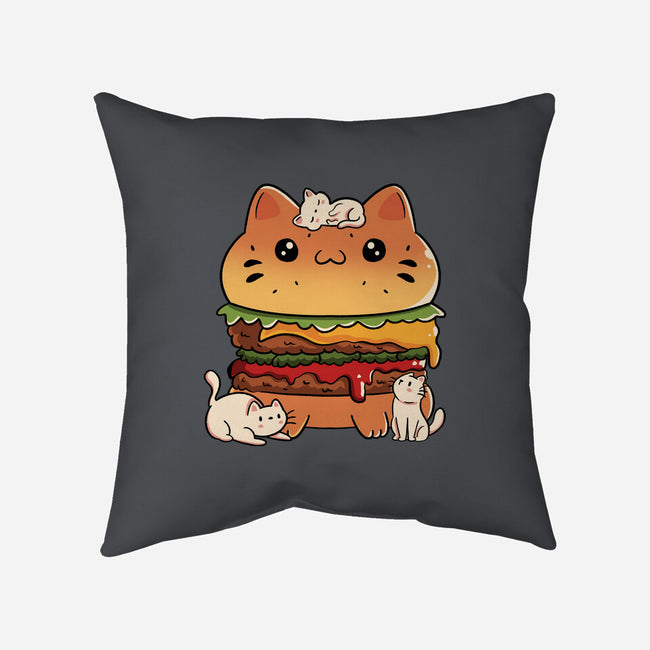 Catnivore Diet-None-Non-Removable Cover w Insert-Throw Pillow-tobefonseca