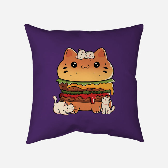 Catnivore Diet-None-Non-Removable Cover w Insert-Throw Pillow-tobefonseca