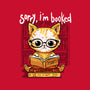 Sorry I'm Booked-None-Removable Cover-Throw Pillow-kharmazero