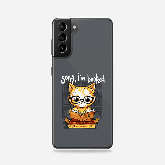 Sorry I'm Booked-Samsung-Snap-Phone Case-kharmazero