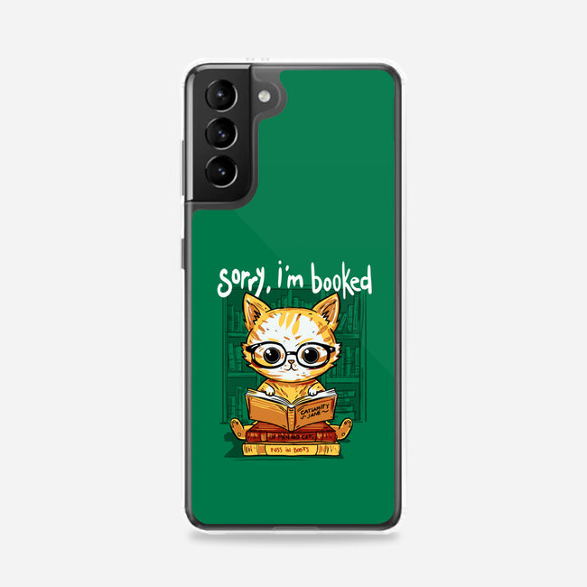 Sorry I'm Booked-Samsung-Snap-Phone Case-kharmazero