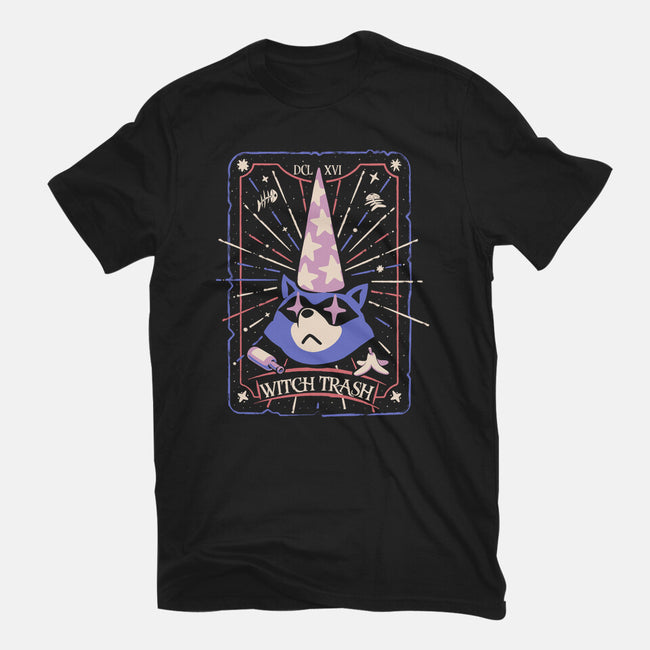 The Witch Trash-Womens-Fitted-Tee-ilustrata