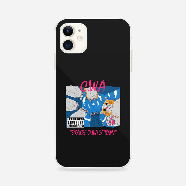 Straight Outta Cattown-iPhone-Snap-Phone Case-naomori