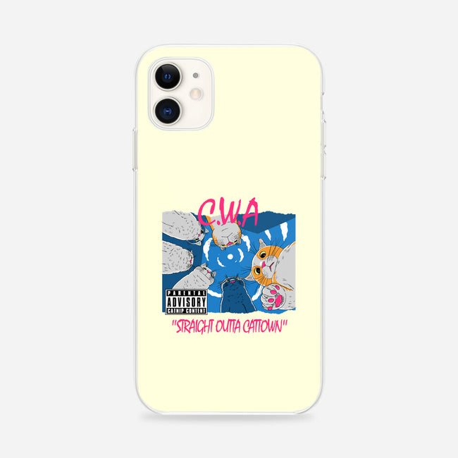 Straight Outta Cattown-iPhone-Snap-Phone Case-naomori