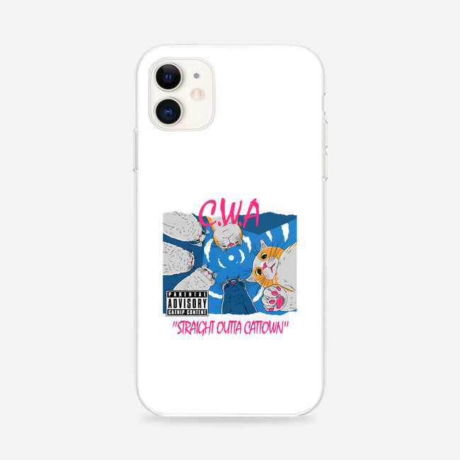 Straight Outta Cattown-iPhone-Snap-Phone Case-naomori