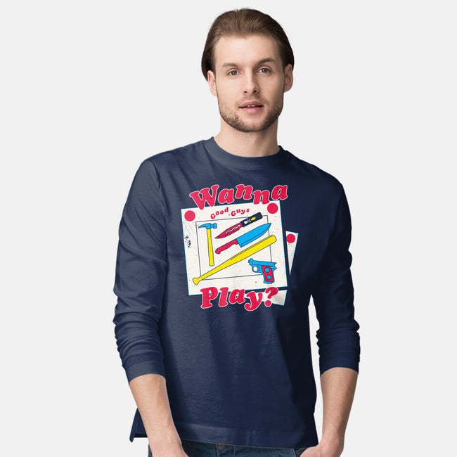 Good Guys Play-Mens-Long Sleeved-Tee-Nemons