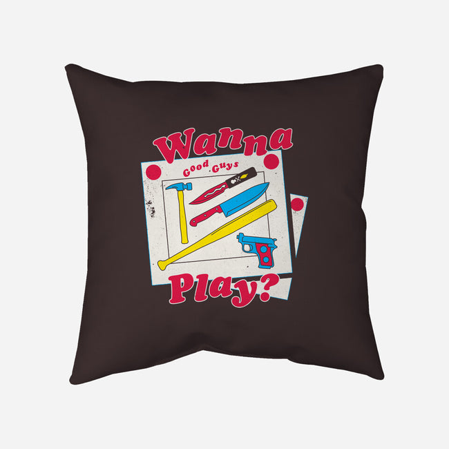 Good Guys Play-None-Removable Cover w Insert-Throw Pillow-Nemons