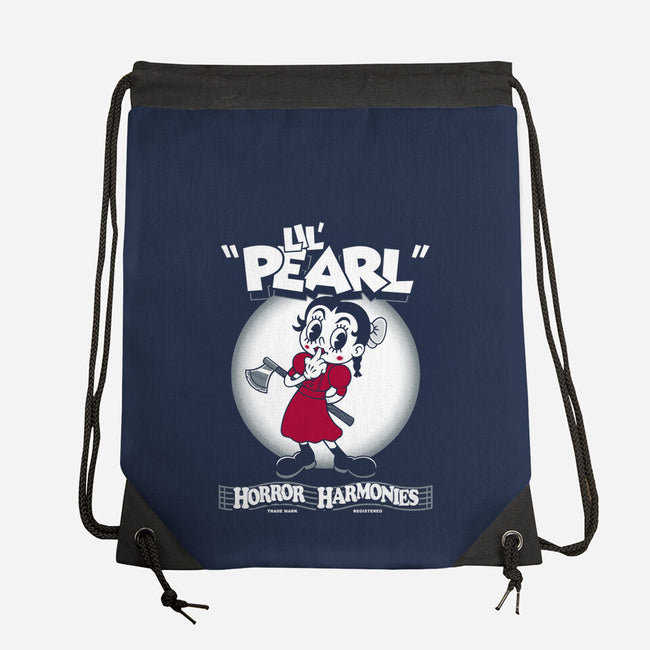 Lil Pearl-None-Drawstring-Bag-Nemons