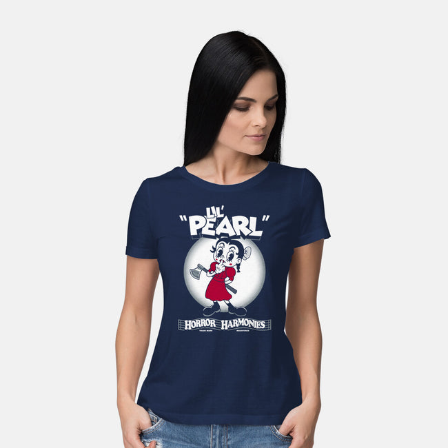 Lil Pearl-Womens-Basic-Tee-Nemons