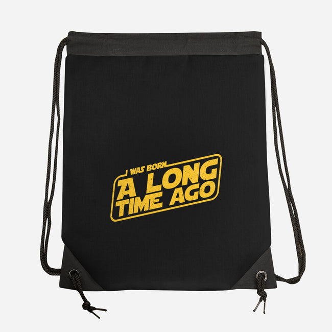 Born A Long Time Ago-None-Drawstring-Bag-retrodivision