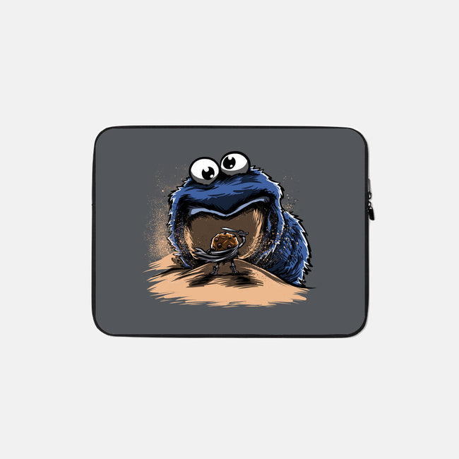 Cookieworm-None-Zippered-Laptop Sleeve-zascanauta