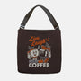 Live Laugh Coffee-None-Adjustable Tote-Bag-Nemons