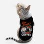 Live Laugh Coffee-Cat-Basic-Pet Tank-Nemons