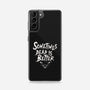 Sometimes Dead Is Better-Samsung-Snap-Phone Case-Nemons