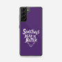 Sometimes Dead Is Better-Samsung-Snap-Phone Case-Nemons