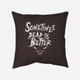 Sometimes Dead Is Better-None-Non-Removable Cover w Insert-Throw Pillow-Nemons