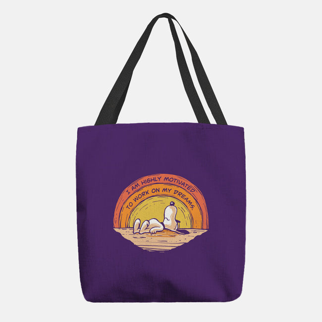 Working On My Dreams-None-Basic Tote-Bag-zerobriant