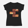 Good Bad Hungry-Womens-V-Neck-Tee-turborat14