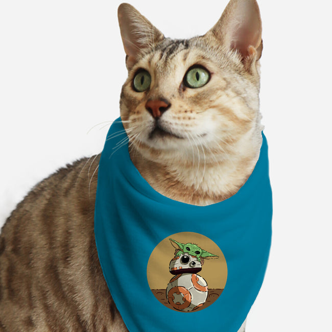 Bite My Robot-Cat-Bandana-Pet Collar-nickzzarto