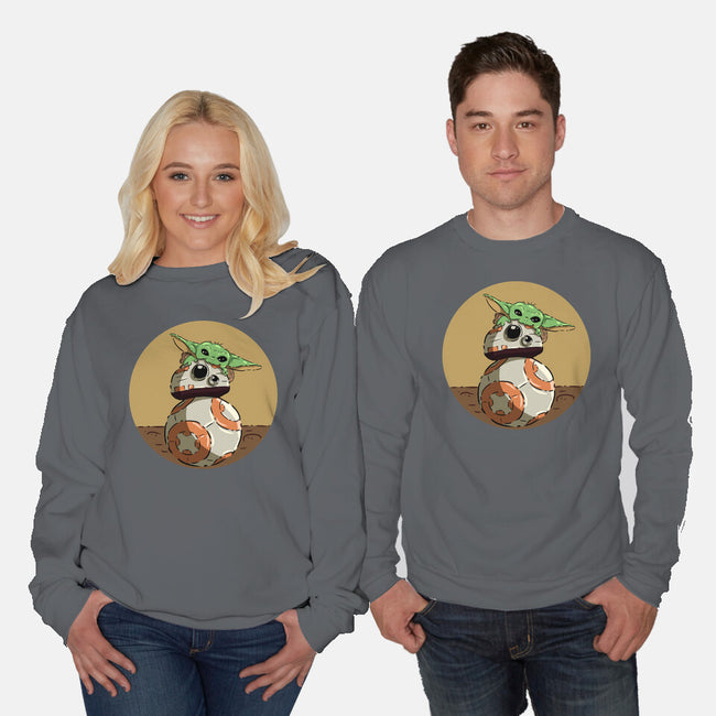 Bite My Robot-Unisex-Crew Neck-Sweatshirt-nickzzarto