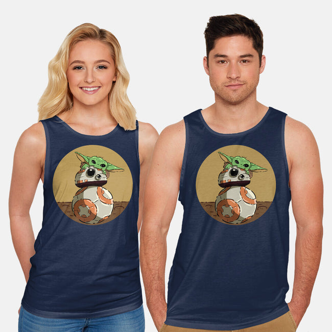 Bite My Robot-Unisex-Basic-Tank-nickzzarto