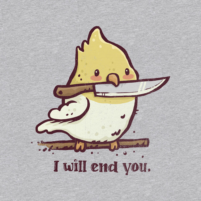 I Will End You-Womens-V-Neck-Tee-kg07