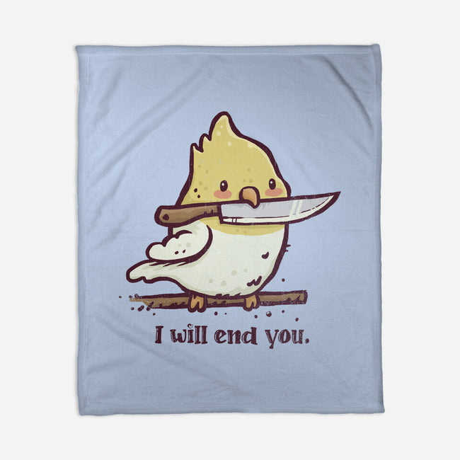 I Will End You-None-Fleece-Blanket-kg07