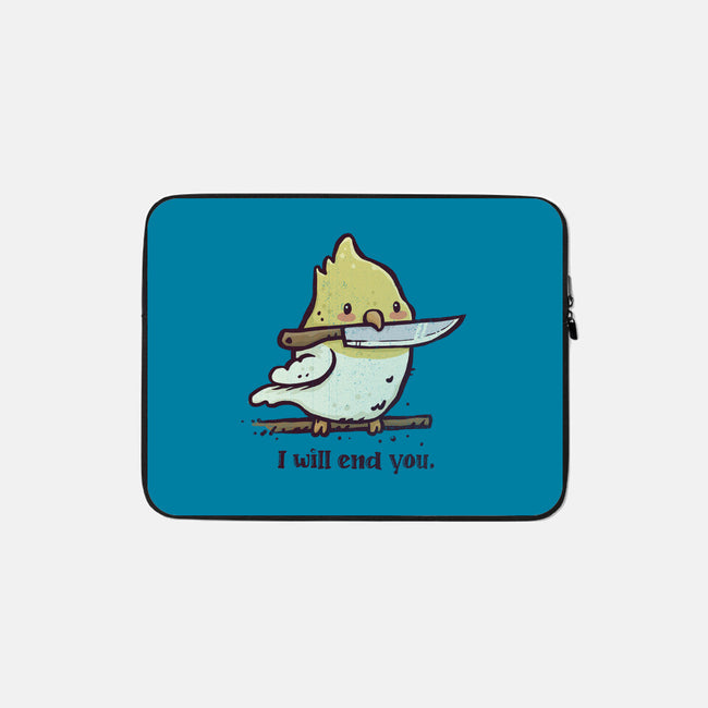 I Will End You-None-Zippered-Laptop Sleeve-kg07