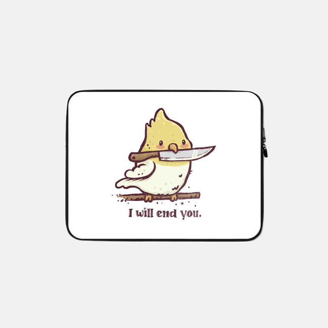 I Will End You-None-Zippered-Laptop Sleeve-kg07