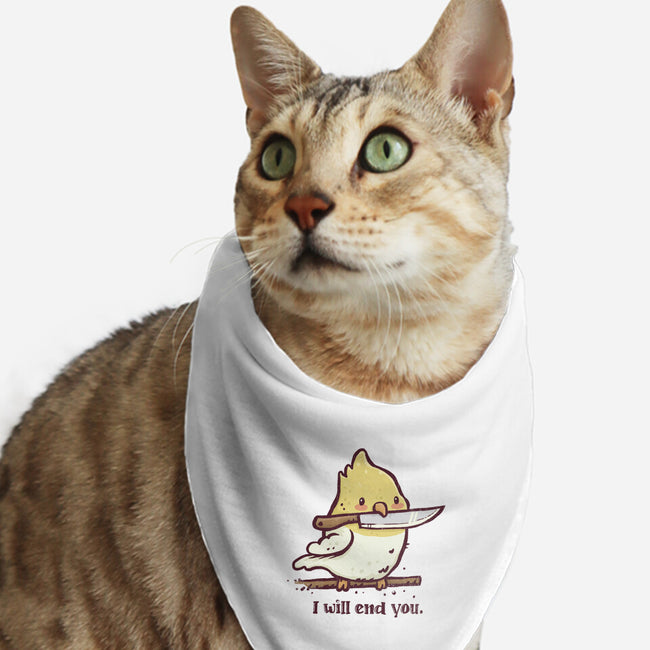 I Will End You-Cat-Bandana-Pet Collar-kg07