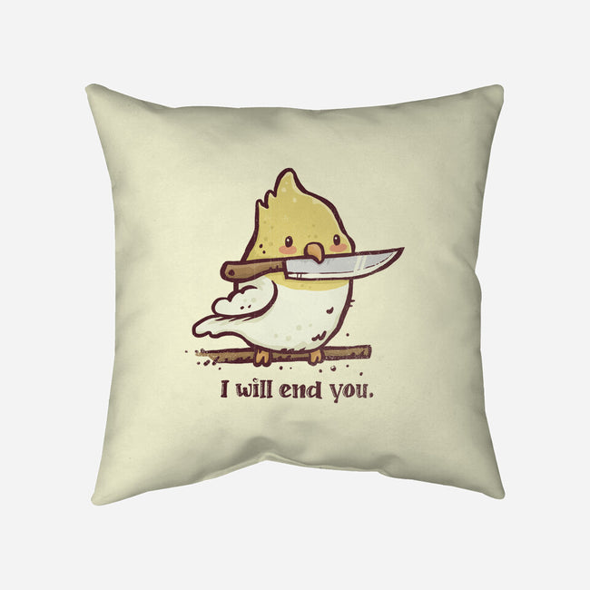 I Will End You-None-Non-Removable Cover w Insert-Throw Pillow-kg07