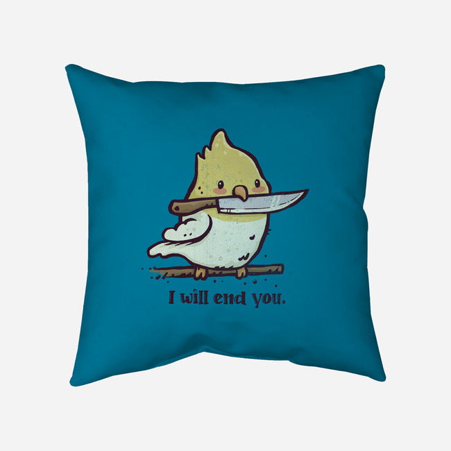 I Will End You-None-Non-Removable Cover w Insert-Throw Pillow-kg07