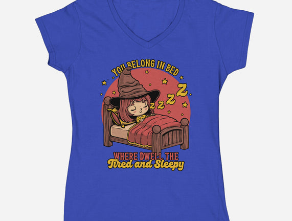 Witch Sleeping In Bed