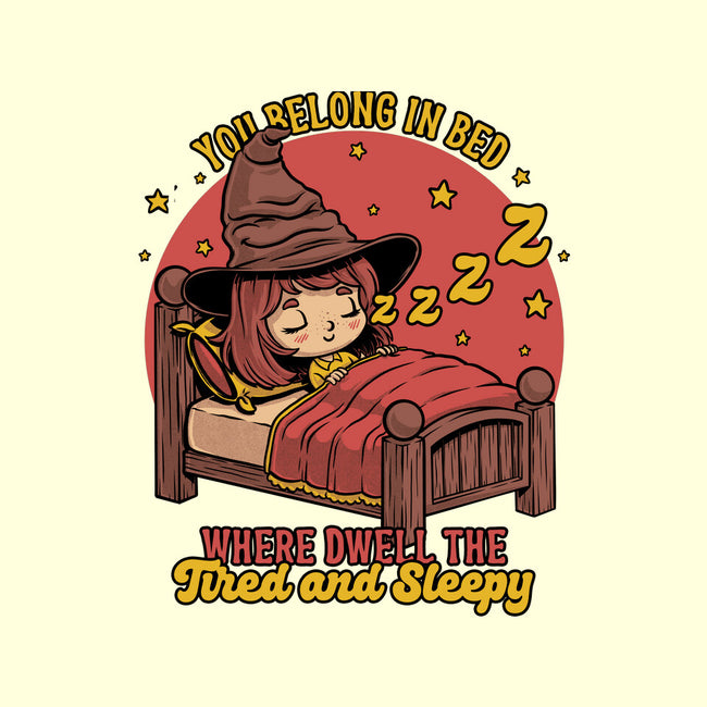 Witch Sleeping In Bed-None-Zippered-Laptop Sleeve-Studio Mootant