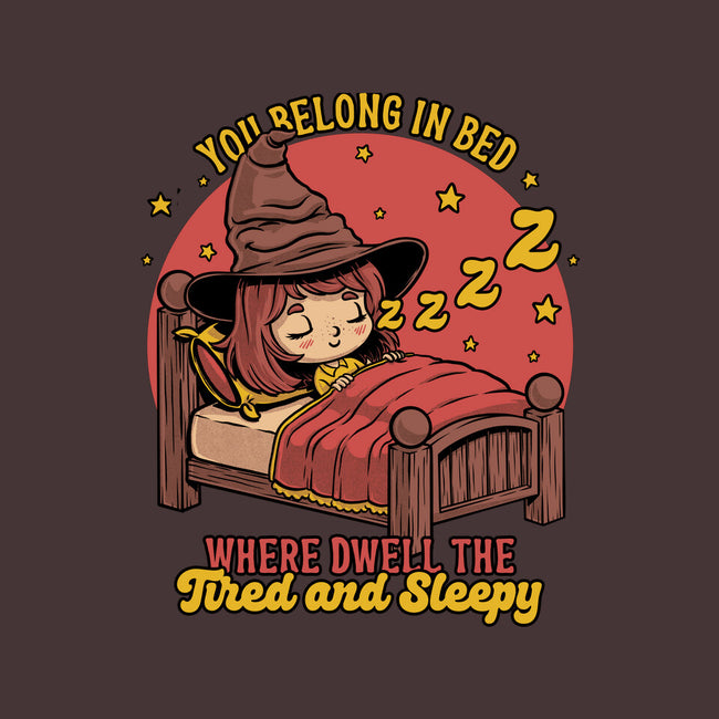 Witch Sleeping In Bed-None-Glossy-Sticker-Studio Mootant