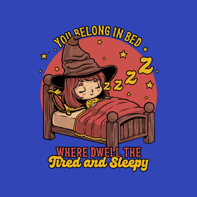 Witch Sleeping In Bed-Mens-Heavyweight-Tee-Studio Mootant