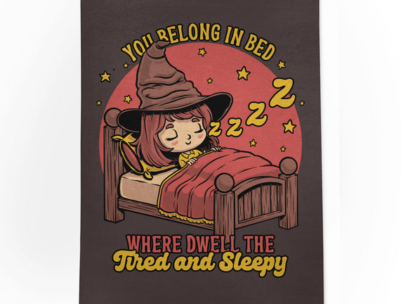 Witch Sleeping In Bed