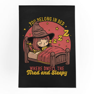 Witch Sleeping In Bed