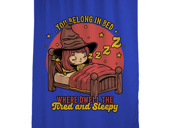 Witch Sleeping In Bed