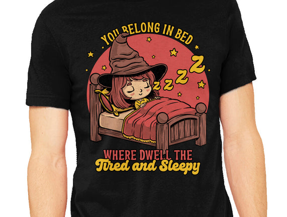 Witch Sleeping In Bed