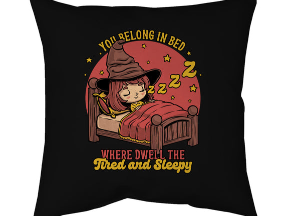 Witch Sleeping In Bed