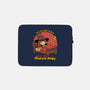 Witch Sleeping In Bed-None-Zippered-Laptop Sleeve-Studio Mootant