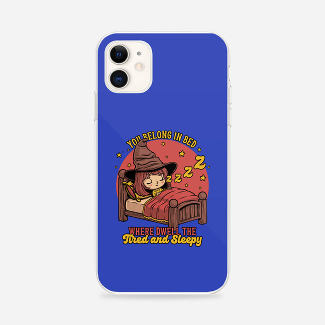 Witch Sleeping In Bed-iPhone-Snap-Phone Case-Studio Mootant