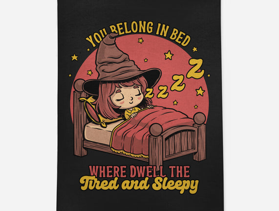 Witch Sleeping In Bed